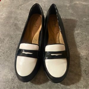 Black & White Loafers